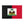 Haiti National 1959-1986, Black & Red Outdoor Flag with White Insert Coat of Arms 