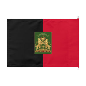 Hayti (Haiti) Imperial Black & Red Outdoor Flag with Imperial Coat of Arms - 1805-1806